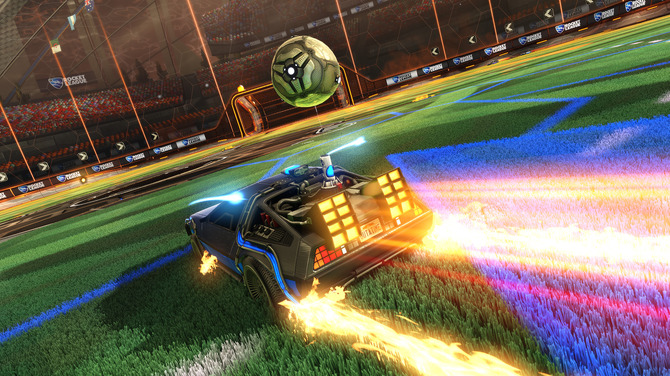 車サッカー Rocket League にデロリアン参戦 Back To The Future Dlcが近日配信 2枚目の写真 画像 Game Spark 国内 海外ゲーム情報サイト 車サッカー Rocket League にデロリアン参戦 Back To The Future Dlcが近日配信 2枚目の写真 画像 Game Spark 国内 海外ゲーム情報サイト