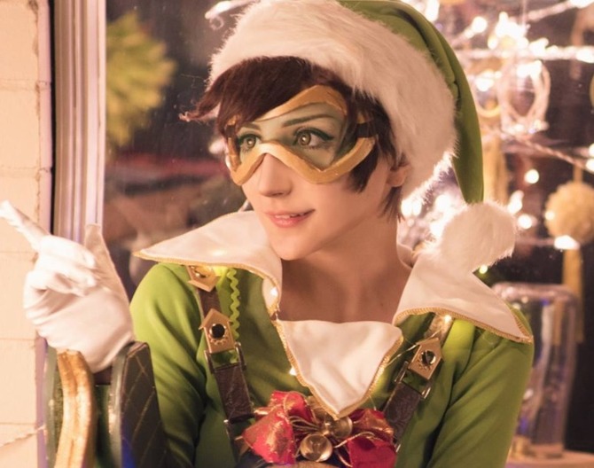 オーバーウォッチ クリスマス衣装に挑むコスプレイヤー達 D Vaのオリジナル衣装も制作 1枚目の写真 画像 Game Spark 国内 海外ゲーム情報サイト