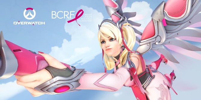 オーバーウォッチ ピンクマーシーに大反響 乳がん募金の総額が約11億円に到達 2枚目の写真 画像 Game Spark 国内 海外ゲーム情報サイト