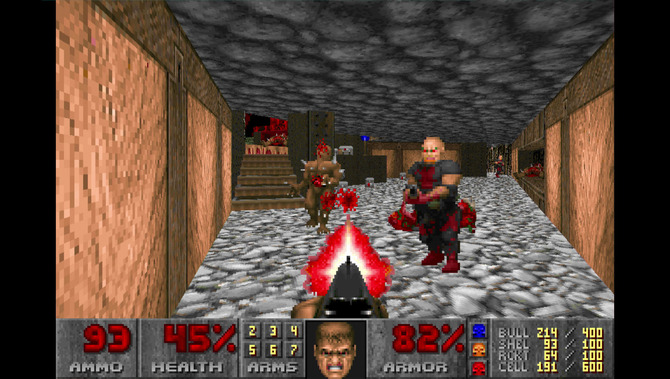 マインクラフト 内で起動したwindows Xpで Doom をプレイするユーザー現る 1枚目の写真 画像 Game Spark 国内 海外 ゲーム情報サイト