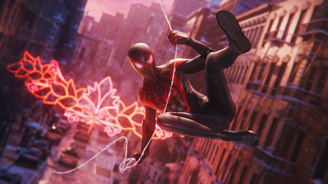 Marvel S Spider Man Miles Morales にアニメ映画 スパイダーマン スパイダーバース の衣装が登場 1枚目の写真 画像 Game Spark 国内 海外ゲーム情報サイト