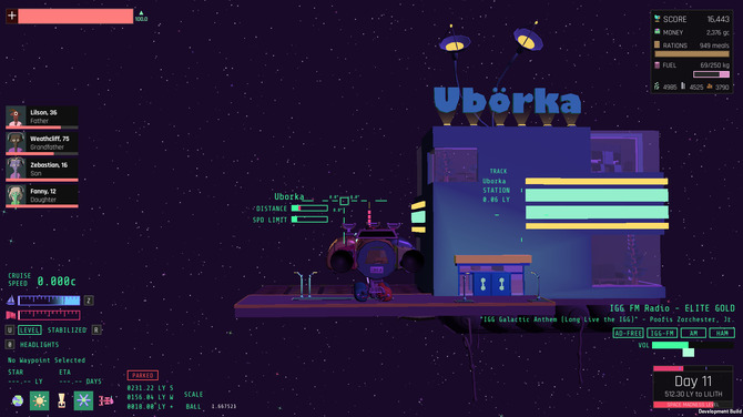 宇宙人家族が新天地に向けて旅をするサバイバルadv Lilith Odyssey 発表 5枚目の写真 画像 Game Spark 国内 海外ゲーム情報サイト