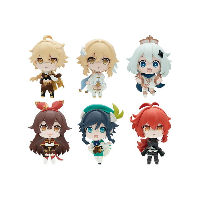原神』主人公&パイモン+モンド組のミニコレクションフィギュアが発売