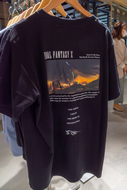 ユニクロ「FF35周年UT」コラボ、実物はどんな感じ?限定の