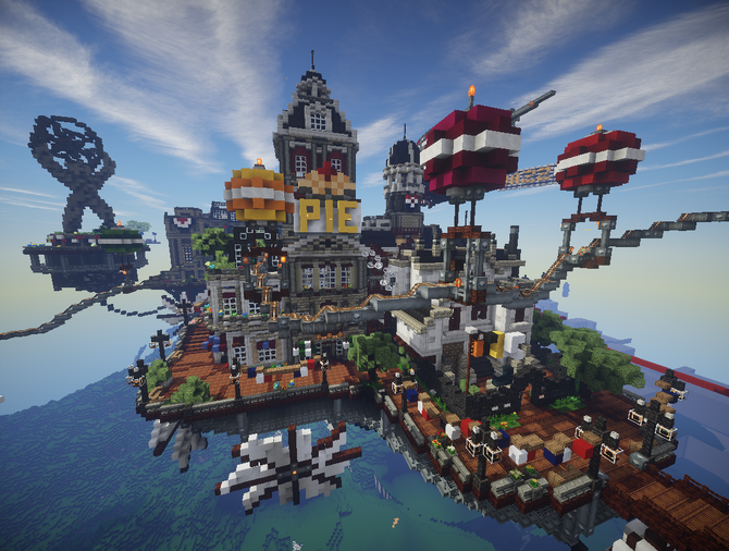 Bioshock Infinite の舞台を Minecraft で再現 空中都市の思い出が蘇るスクリーンショットが公開 3枚目の写真 画像 Game Spark 国内 海外ゲーム情報サイト Bioshock Infinite の舞台を Minecraft で再現 空中都市の思い出が蘇るスクリーンショットが公開 3枚目の写真 画像 Game Spark 国内 海外ゲーム情報サイト