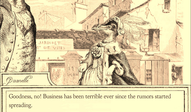 鳥人間が法廷バトルを繰り広げる Aviary Attorney のkickstarterが成功 19世紀風刺画ビジュアル 4枚目の写真 画像 Game Spark 国内 海外ゲーム情報サイト