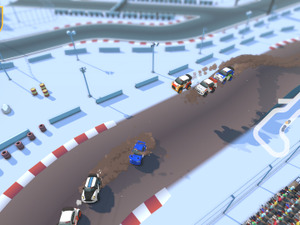 チョロQ風ラリーレースゲーム『SuperSpec Rallycross』デモ版公開！可愛い車で爆走 画像