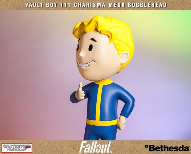 その高さ15インチ!『Fallout 4』巨大なVault Boy 111のボブルヘッドが