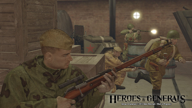 Ww2シューター Heroes Generals ソ連軍到来を告げる最新トレイラー Ppd 40やt 34など 全画面画像2枚目 Game Spark 国内 海外ゲーム情報サイト