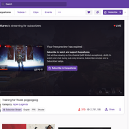 Twitchにチャンネル購読者向けストリーミング作成機能がベータ実装 Game Spark 国内 海外ゲーム情報サイト