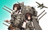 『艦これアーケード』伊勢＆日向のキービジュアルが公開、秋の稼動に向け開発進行中 画像