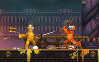 タイマン剣術アクション新作『Nidhogg 2』発表！―前作よりもコミカルな雰囲気に 画像