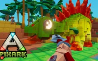 恐竜サバイバル『ARK』スピンオフ『PixARK』トレイラー！ マイクラ風ボクセルサンドボックスに【UPDATE】 画像