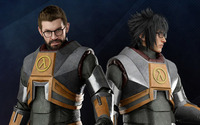 『FINAL FANTASY XV』が『Half-Life』とコラボ！ Steam版にゴードン・フリーマンの衣装登場 画像