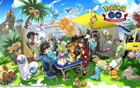 『ポケモンGO』配信開始2周年を記念した描き下ろしアートが公開！第4世代の姿もチラホラと・・・ 画像