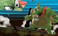 『スマブラSP』ドンキーのライバル「キングクルール」が登場―カウンター技に加えて遠距離攻撃も持つ万能ファイター！ 画像