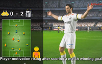 選手個人のモチベーションが表される“ハート”『PES 2014（ウイニングイレブン 2014）』のチュートリアル映像 画像