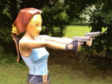 初代『Tomb Raider』のララ・クロフトを忠実に再現してしまったコスプレ 画像