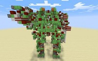 海外『Minecraft』プレイヤーが制作した巨大ロボットが話題に、自走式で武装のリロードも可能 画像