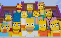 Xbox版『Minecraft』に「ザ・シンプソンズ」スキンパックが配信開始―24種類のスキンを収録 画像