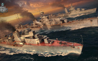 『World of Warships』プレオーダーパッケージ販売開始―軽巡夕張や駆逐艦シムスのプレミアム艦が配信 画像