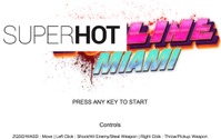 ファンメイドの融合作『SUPERHOTline Miami』公開中、ブラウザ上で無料プレイ可能 画像