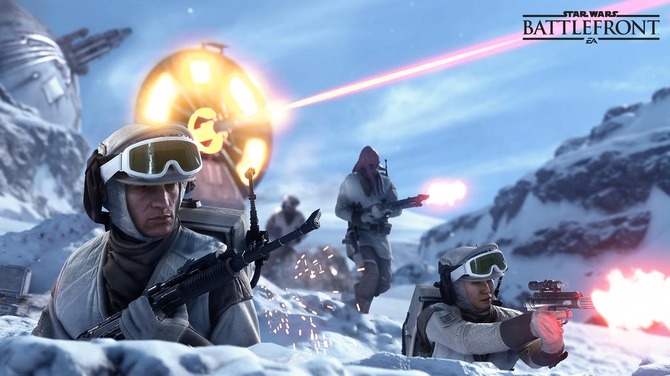 Star Wars バトルフロント 惑星ホスの戦いを収めた最新ショット Game Spark 国内 海外ゲーム情報サイト