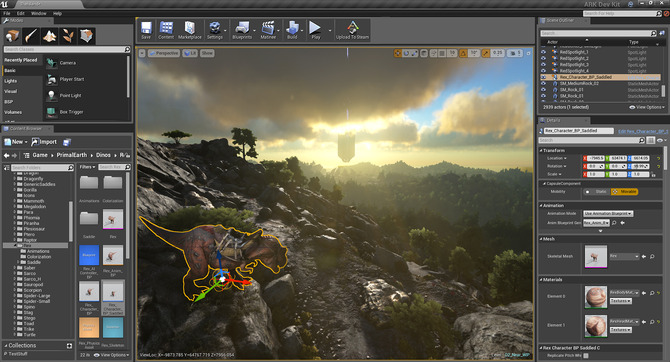 恐竜サバイバル Ark Survival Evolved Ue4対応のmodツール配信 制作チュートリアルも Game Spark 国内 海外ゲーム情報サイト