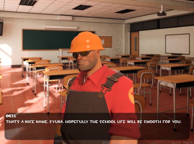 Team Fortress 2 恋愛シムの体験版が配信中 ときめきの学園生活を Game Spark 国内 海外ゲーム情報サイト