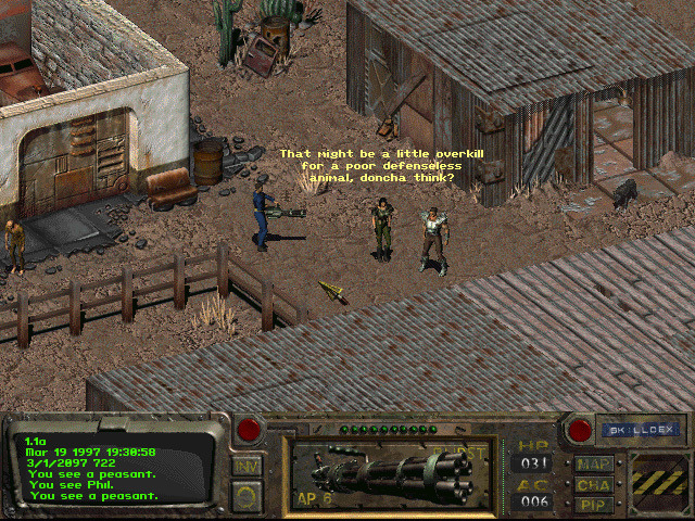 もし Fallout 4 が旧作のような見下ろし視点だったら Stasis