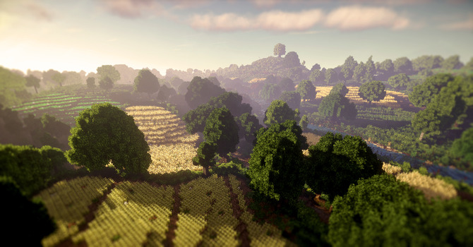 Minecraft で指輪物語の ホビット庄 を再現 のどかな風景に癒される Game Spark 国内 海外ゲーム情報サイト