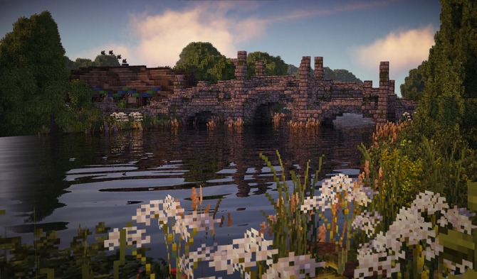 Minecraft で指輪物語の ホビット庄 を再現 のどかな風景に癒される Game Spark 国内 海外ゲーム情報サイト