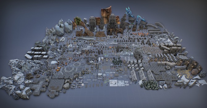 Epic Games Infinity Blade のue4アセットを無料公開 300万ドル相当の7600個 Game Spark 国内 海外ゲーム情報サイト
