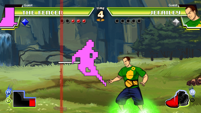 滑空蹴り格闘ゲーム Divekick に Nidhogg から Fencer 参戦 海外では価格も改定 Game Spark 国内 海外ゲーム 情報サイト