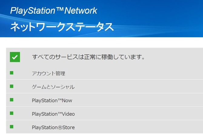 Playstation Networkで障害が発生中 Update Game Spark 国内 海外ゲーム情報サイト