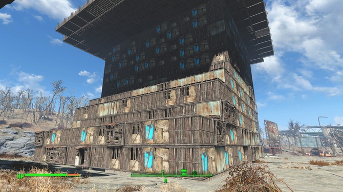 海外ファンが Fallout 3 のテンペニータワーを Fallout 4 で再現