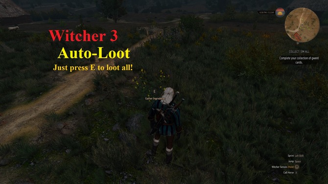 このmodがスゴイ The Witcher 3 絶対に取り逃さない Auto Loot アイテム自動回収 Game Spark 国内 海外ゲーム情報サイト