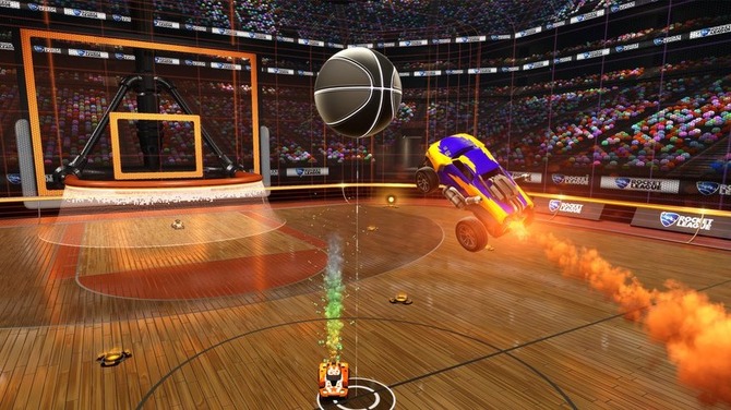 空中テクニック炸裂 Rocket League バスケテーマの新モード Dunk House が4月実装 Game Spark 国内 海外 ゲーム情報サイト
