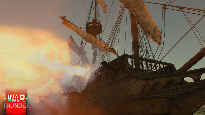 ミリタリーmmo War Thunder 遂に海戦が追加 帆船バトル勃発 Game Spark 国内 海外ゲーム情報サイト