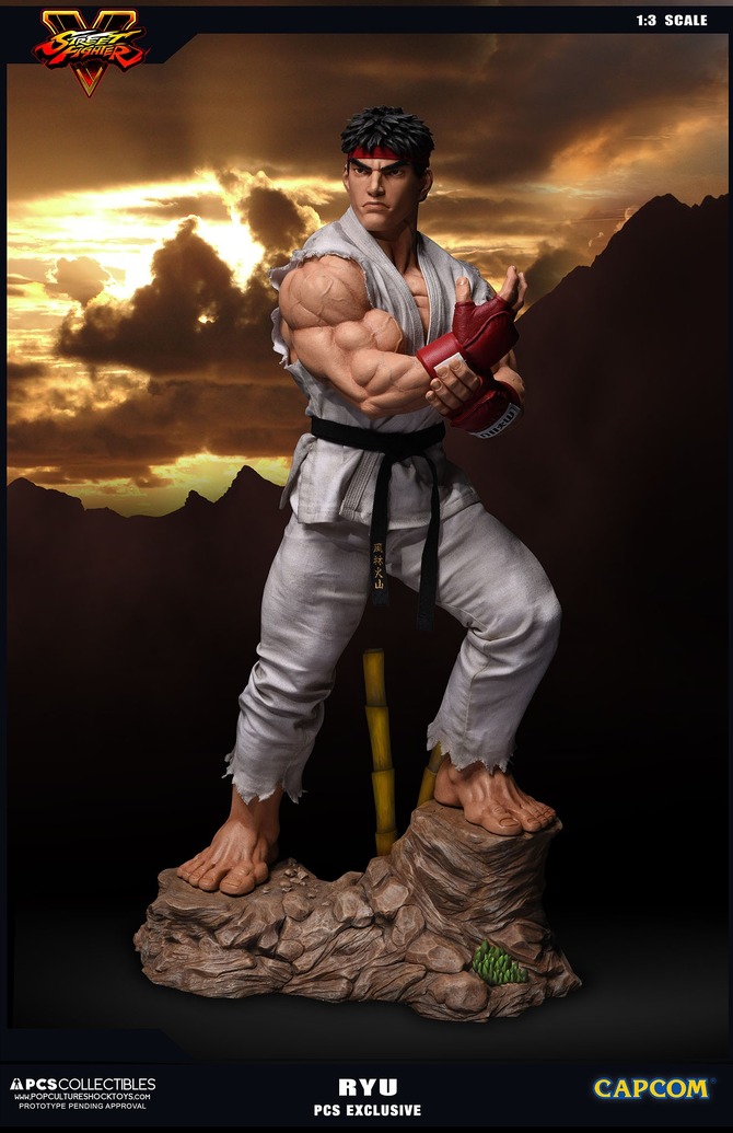 筋骨隆々な「リュウ」スタチューフィギュア登場、『ストV』verなど3 筋骨隆々な「リュウ」スタチューフィギュア登場、『ストV』verなど3
