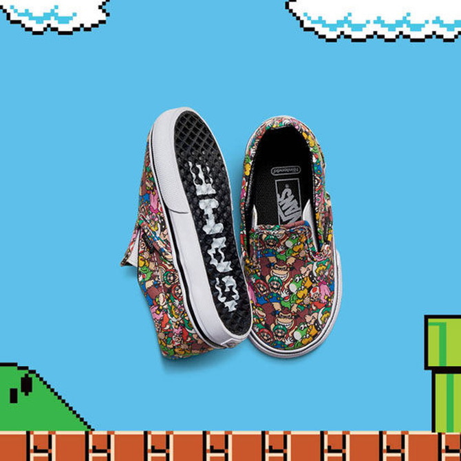 米アパレル Vans と 任天堂 が異色コラボ 海外で間もなく発売 Game Spark 国内 海外ゲーム情報サイト