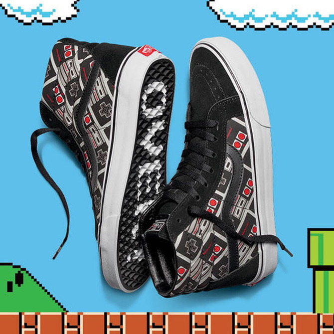 バンズ　Vans x Nintendo ファミコンネス　コラボ