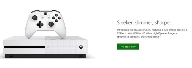 噂： スリムサイズの新型「Xbox One S」製品イメージが浮上 | Game*Spark - 国内・海外ゲーム情報サイト