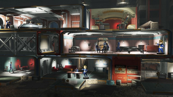 Fallout 4 Vault建築運営dlc Vault Tec Workshop のディテール公開