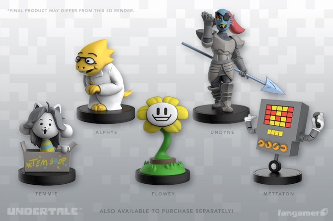 Undertale フィギュアシリーズ紹介映像がお披露目 新セット予約受付も Game Spark 国内 海外ゲーム情報サイト