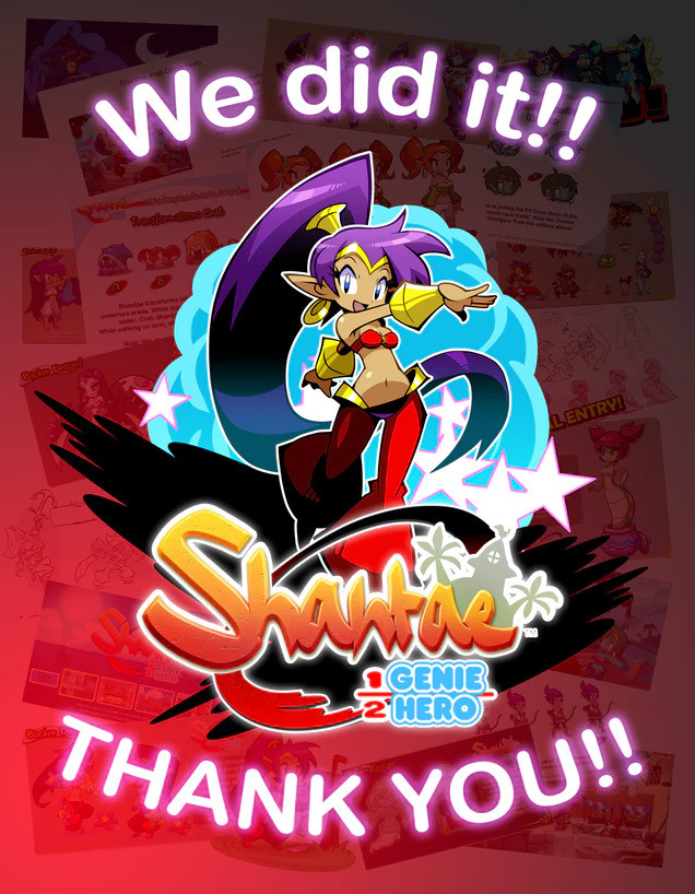 シャンティ最新作『Shantae: Half-Genie Hero』が遂に開発完了 | Game