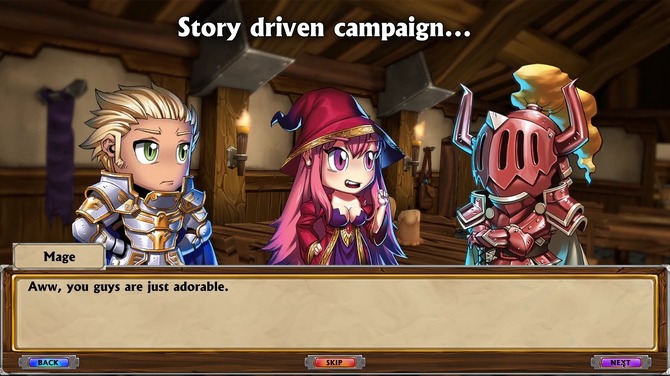 キュートなキャラのsrpg Super Dungeon Tactics トレイラー公開 Game Spark 国内 海外ゲーム情報サイト