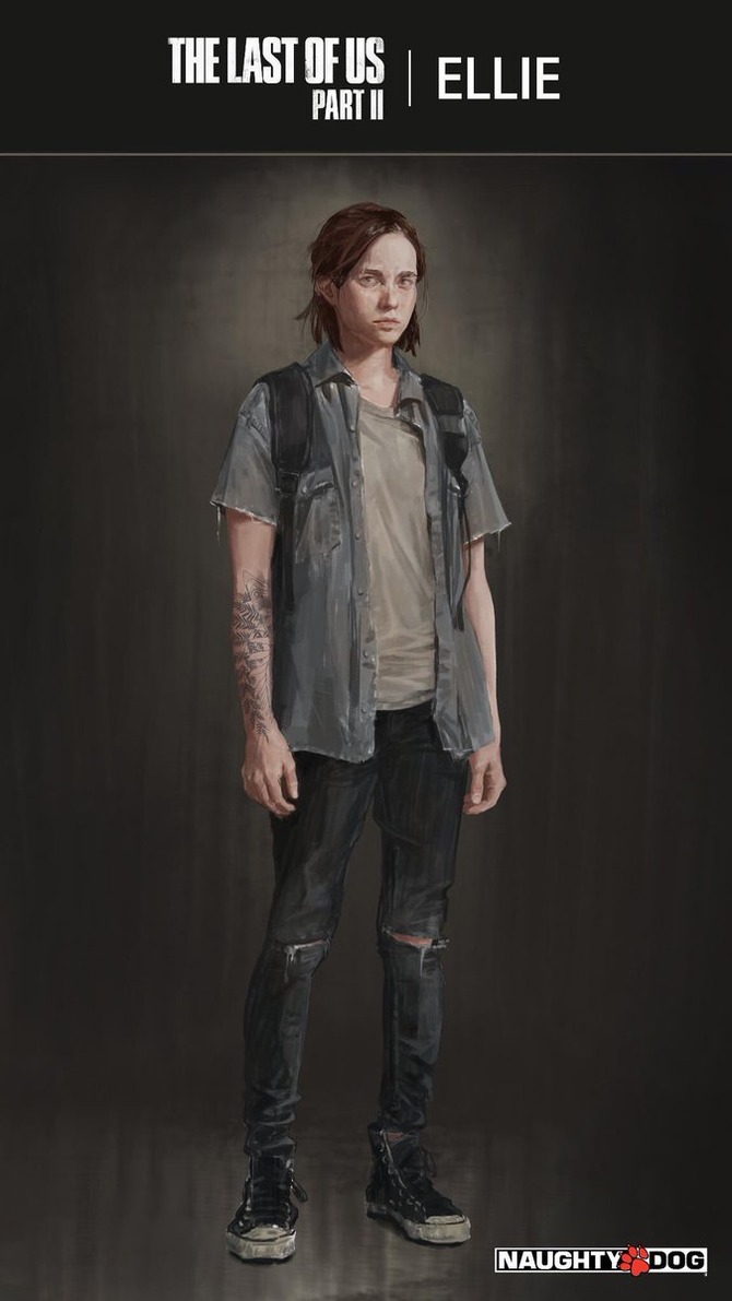 The Last Of Us Part Ii 右腕に彫られた エリーのタトゥー 衣装デザイン公開 Game Spark 国内 海外ゲーム情報サイト