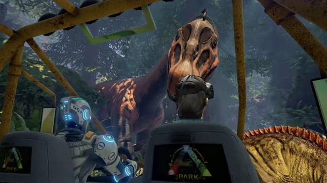 恐竜サバイバル Ark Vrスピンオフ Ark Park プレイ映像 気分はまるでジュラシック Game Spark 国内 海外ゲーム情報サイト