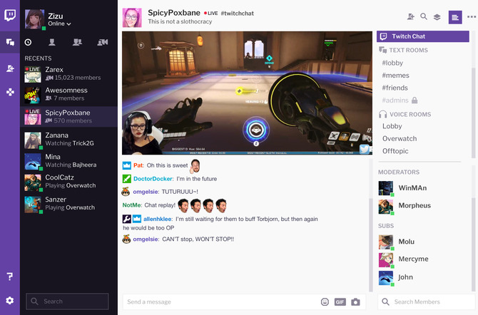 チャットや通話に対応した Twitchデスクトップアプリ まもなく提供開始 Game Spark 国内 海外ゲーム情報サイト